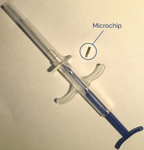 Pet Microchip Size Comparison